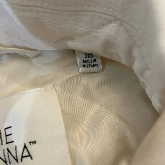 Aritzia Wilfred Women Ivory The Ganna Shirt Jacket - Size 2XS Button down - Picture 5 of 7
